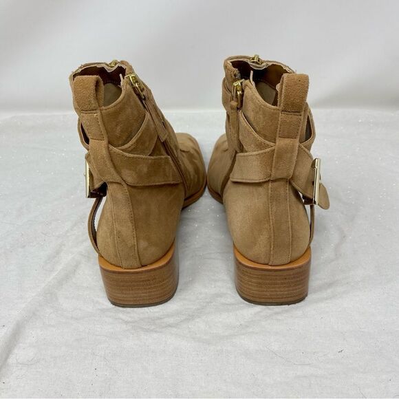 Paolo Suede Heeled Ankle Boots- Size 7.5 - Picture 10 of 15